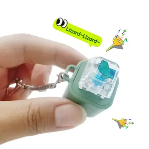 Lizard Keychain with Realistic Lizard Sound – Stress Relief, Focus & Relaxation, Portable Gift for Kids & Adults