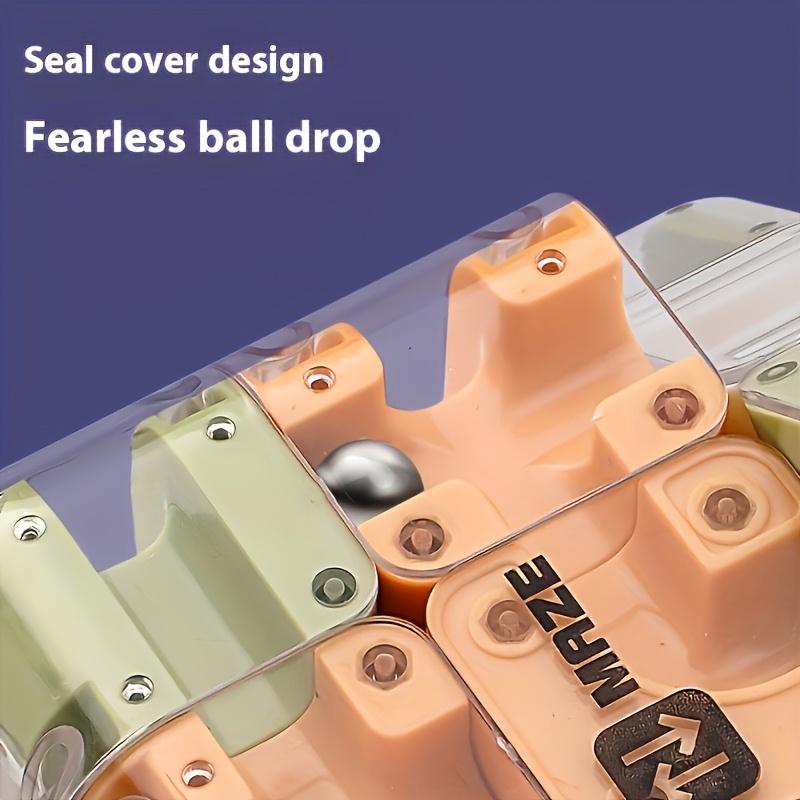 3D Maze Cube Bead Puzzle Brain Teaser Game for Kids Adults Spatial Awareness Problem Solving Focus Critical Thinking Cognitive Development Interlocking Design Birthday Party Activity Toy