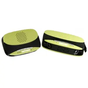 SINTECHNO 4-in-1 Ultrasonic Security Motion Detector- Radio- Phone Charger & Flashlight