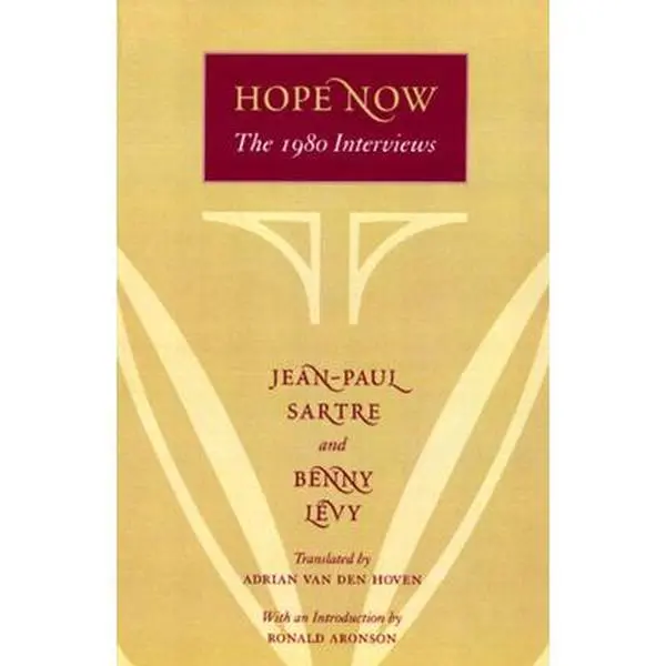 USED Book - Hope Now: The 1980 Interviews by Sartre, Jean-Paul (Paperback) - english