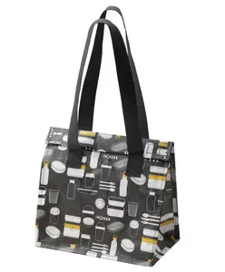 Insulated Lunch Bag Tote with Long Handles – Reusable Thermal Cooler for Work, School, Picnic & Travel