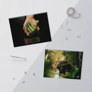 Wicked 2026 Wall Calendar - Home Decor, Movie Fan Gifts, Monthly, Blockbuster Movie, Elphaba