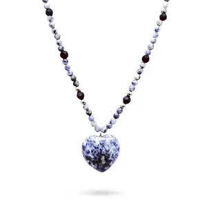 Sodalite, Canadian Blue Stone Necklace with Pendent