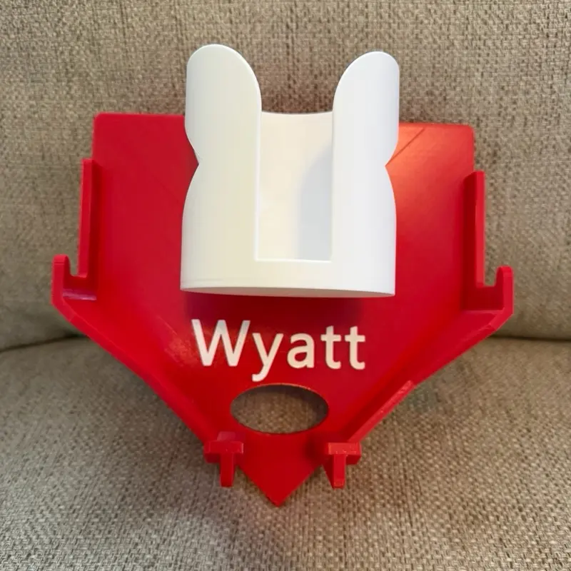 Baseball or Softball Dugout Organizer Brayden - Personalized Storage for Drinks Bat Glove Helmet - Custom Colors - Ideal for Players