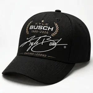 Embroidered Racing Champion Hat, Vintage Inspired Adjustable Cap