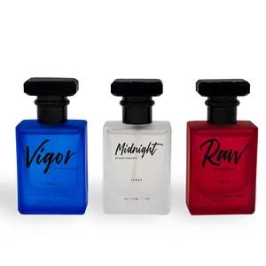 RawChemistry Men’s Pheromone Oil-Based Cologne Gift Set – Vigor, Midnight & Raw, 3 x 30ml Fragrances