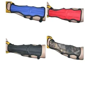 4 STRAP ARCHERY LONG ARM GUARD (33cm LONG x 9cm WIDE)-Cordura Arm guard
