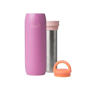 Boon Frosh Portable Stainless Steel Milk Chiller - Purple - 24 fl oz