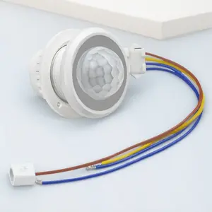 Smart Human Body Sensor Switch, Embedded Pir Motion Sensor, Automatic Energy Saving Light Control, Wall Mounted Sensor for Home, Office, Hotel