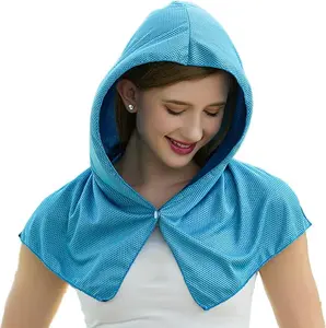 Beat the Heat Instantly with This Cooling Hoodie Towel for Men & Women | Wear It Around Your Neck or Over Your Head for Instant Chill | Reusable Ice Towel Perfect for Sports, Workouts, Camping, and Cycling | Stay Cool When It Matters Most