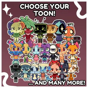 Dandy's World Acrylic Keychains, Roblox Keyrings, Dandys World Character Unique Keychains for Personal Style, Cute Keychains for Bags and Keys, Durable, Lightweight and Perfect for Personal Style, Collecting and Gifting