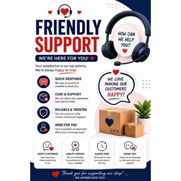 Friendly Customer Support – Fast Response & Helpful Service