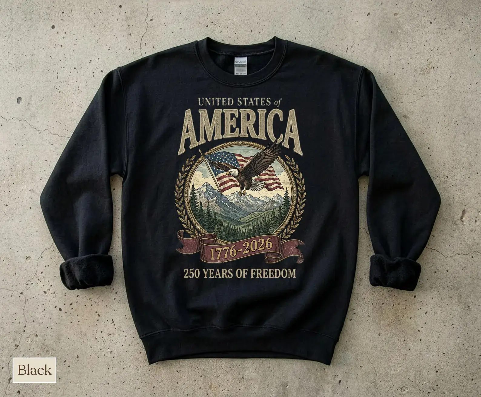 Vintage 90s American Crewneck, Nostalgic Sweatshirt