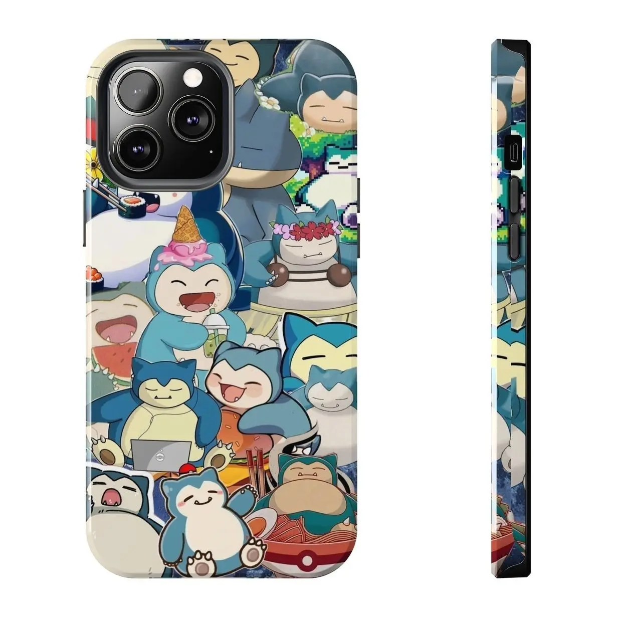 Glowing Dream Snorlax  Compatible with iPhone 17 16 15Pro, 14, 13, 12, 11, 8, XR Mini, Pro Max, Plus & SAMSUNG GALAXY 21 S22 S23 S24 25 ULTRA PLUS Accessories Protection unisex G