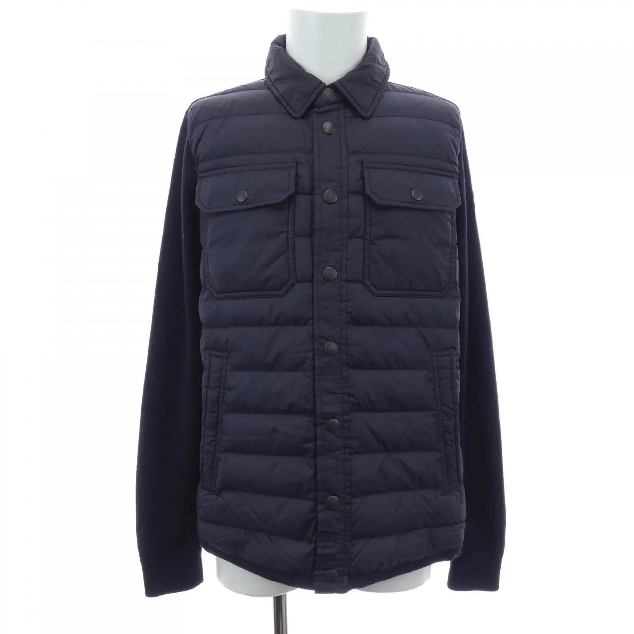 Pre-owned MONCLER Nylon Small Leather Goods Down Jacket