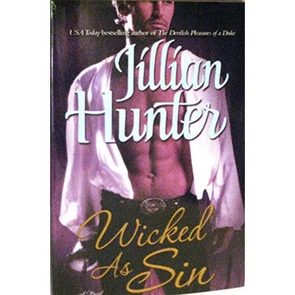 USED Book - Wicked As Sin: A Novel by Jillian Hunter (Hardcover) - english