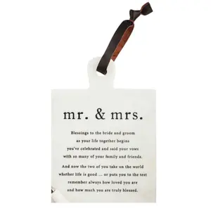 Mr. & Mrs. Marble Board