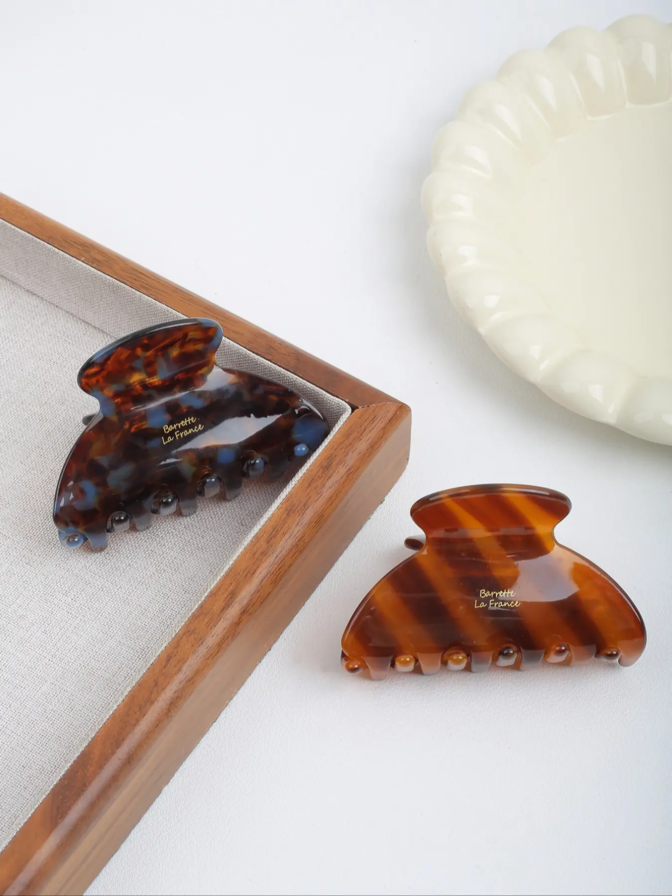Elegant Vintage Leopard Print Hair Clips Set, Versatile Oval Barrettes for Ponytail Styling, Perfect for Daily Use Thin Hair, Ponytail Claw Clip, Hair Claws Set, Fashion Hair Accessories, Claw Clip Pack