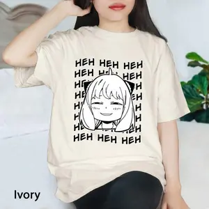 Anya Forger Meme Heh Shirt, Anya Anime Family Shirt, Anime Gift Men and Women T-shirt