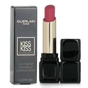 Guerlain Kisskiss Tender Matte Lipstick - # 219 Tender Rose