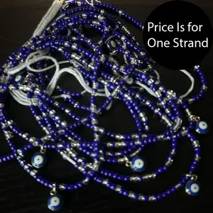 Auntie Ama’s Royal Protection Glass Waist Beads Waistbeads Beaded