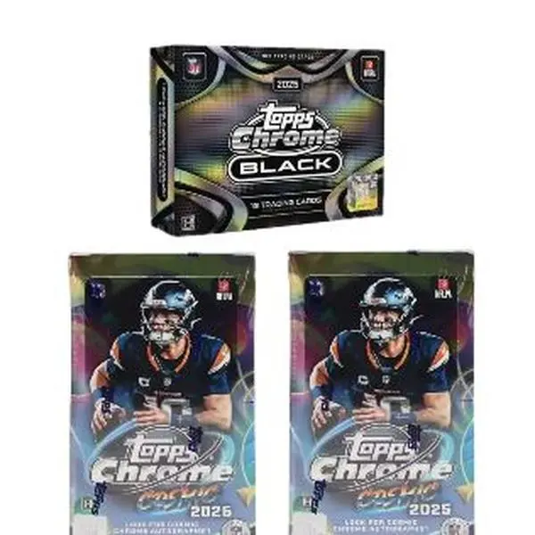 1× Topps Chrome Black Hobby and 2× Topps Chrome Cosmic  Team Break