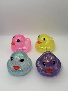 Duck Shape Decompression toy transparent Fun and Cute For Adults and Kids Stress Relief Decompression Toy