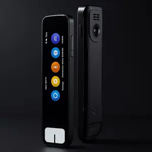 NeuroPen AI Reading Tech Pen with Display Screen Recorder Features and Settings Menu