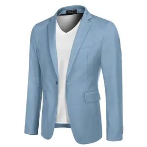 COOFANDY Mens Sport Coat Casual Blazer One Button Business Suit Jacket