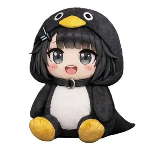 25cm Gugu Gaga Plush Doll Penguin Gugugaga Plush Hot Room Decoration Meme Peripheral Stuffed Toys For Birthday Gift