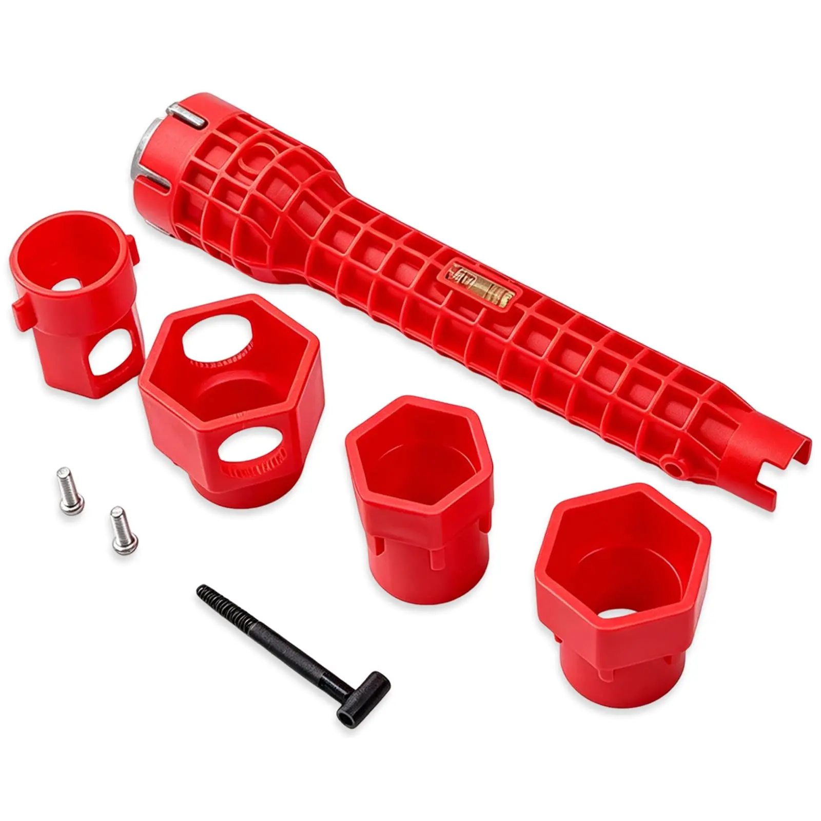 Multi-Functional Plumbing Tool 14-in-1 Sink Installer Wrench, 14 in 1 Water Pipe Wrench, Sink Faucet Installation & Repair Tool for Pipe, Tub Drain and Faucet Nut Disassembly