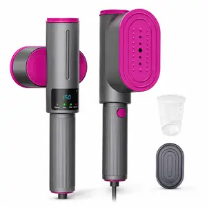 Portable Garment Steamer for Travelers - 2-in-1 Steaming-Ironing Compact Home Appliance, Easy-Carry for Quick Clothing Touch-Ups