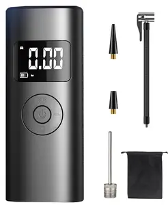 Tire Inflator Portable Air Compressor with 8000mAh Battery, 150PSI Cordless Electric Air Pump Inflation with Digital Tire Pressure Gauge for Bike, Motorcycle, Car Accessories (Portable air compressor)