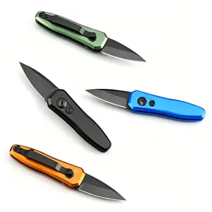 K7500 Compact Folding Knife, with aviation aluminum handle, suitable for outdoor camping, survival and emergency use, small tactical folding knife. Compact tactical folding survival knife. High-hardness stainless steel folding knife.