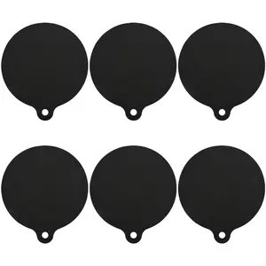 6 Pcs Induction Cooktop Mat Protector Nonslip Silicone Heat Insulation Pad Cook Top Cover Reusable Heat Insulated Mat