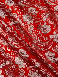 Red Chinese Brocade