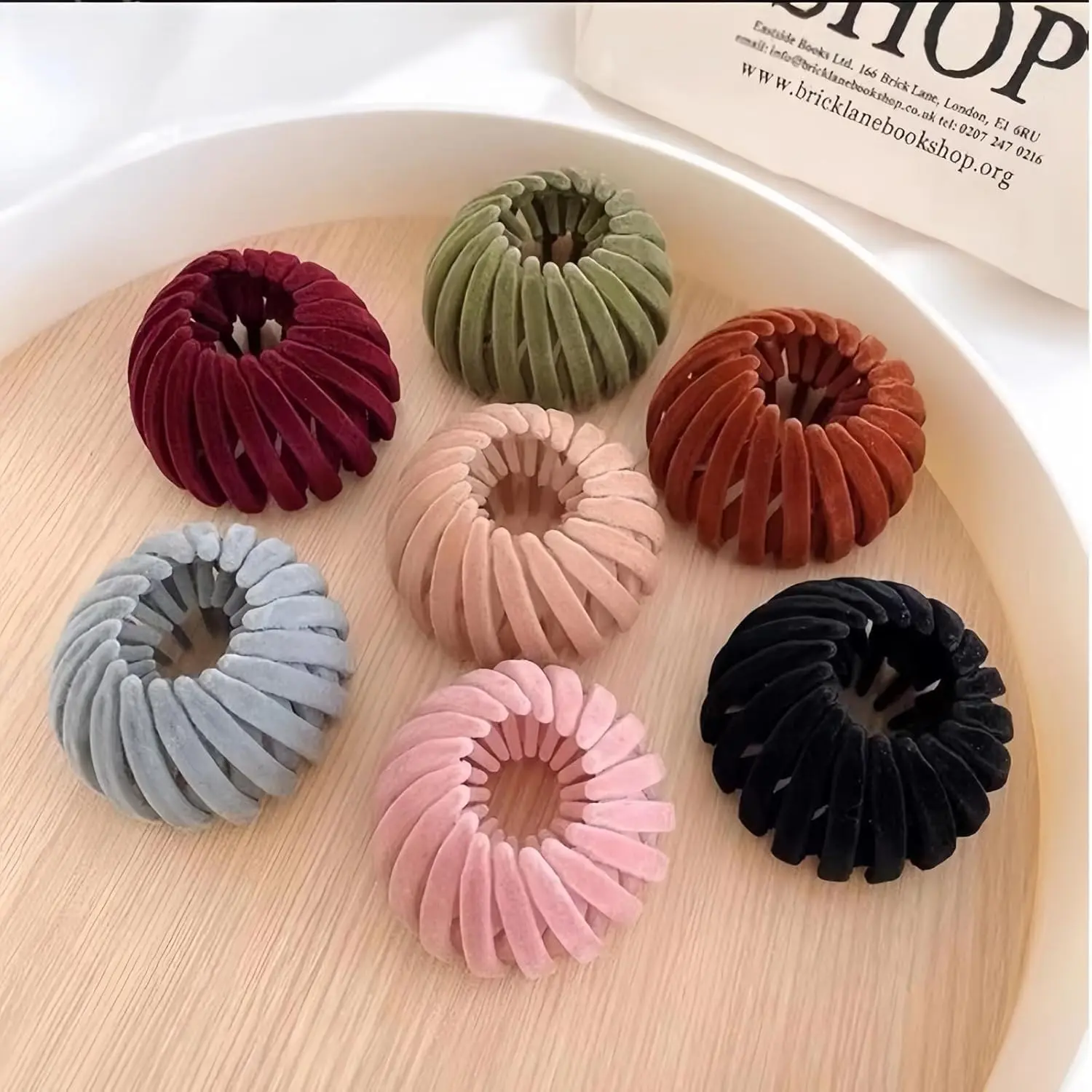 Women's 7pcs Matte Bird Nest Hair Claw Clips, Mix-and-Match Bun Hair Accessories for Effortless Styling in Assorted Colors, Mix-And-Match Hair Clips, Bun Hair Clips