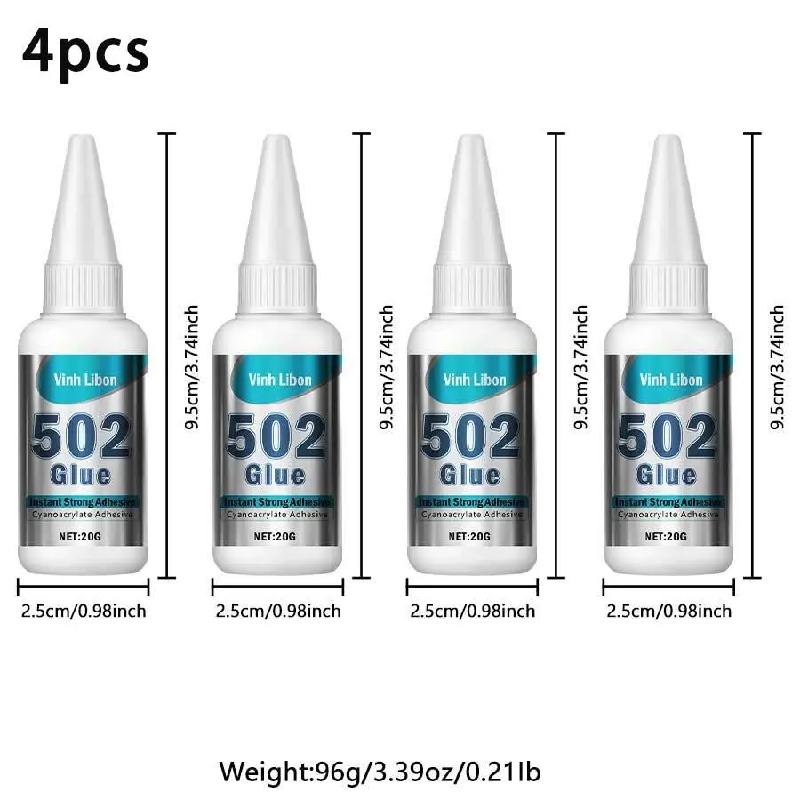 Fire-Safe Heavy-Duty Strong Adhesion Glue - Transparent, Quick-Drying, Non-Flammable Universal Super Adhesive Liquid for Dorm, Daily Household Crafts - Mini Bottles for Small Parts Emergency Bonding, Instant Strong Adhesive Essential Tool Kit