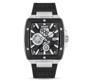 Ducati Corse Men's Dress Sport Black Strap Watch