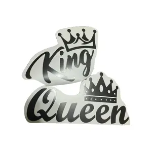 Queen, King Car Sticker