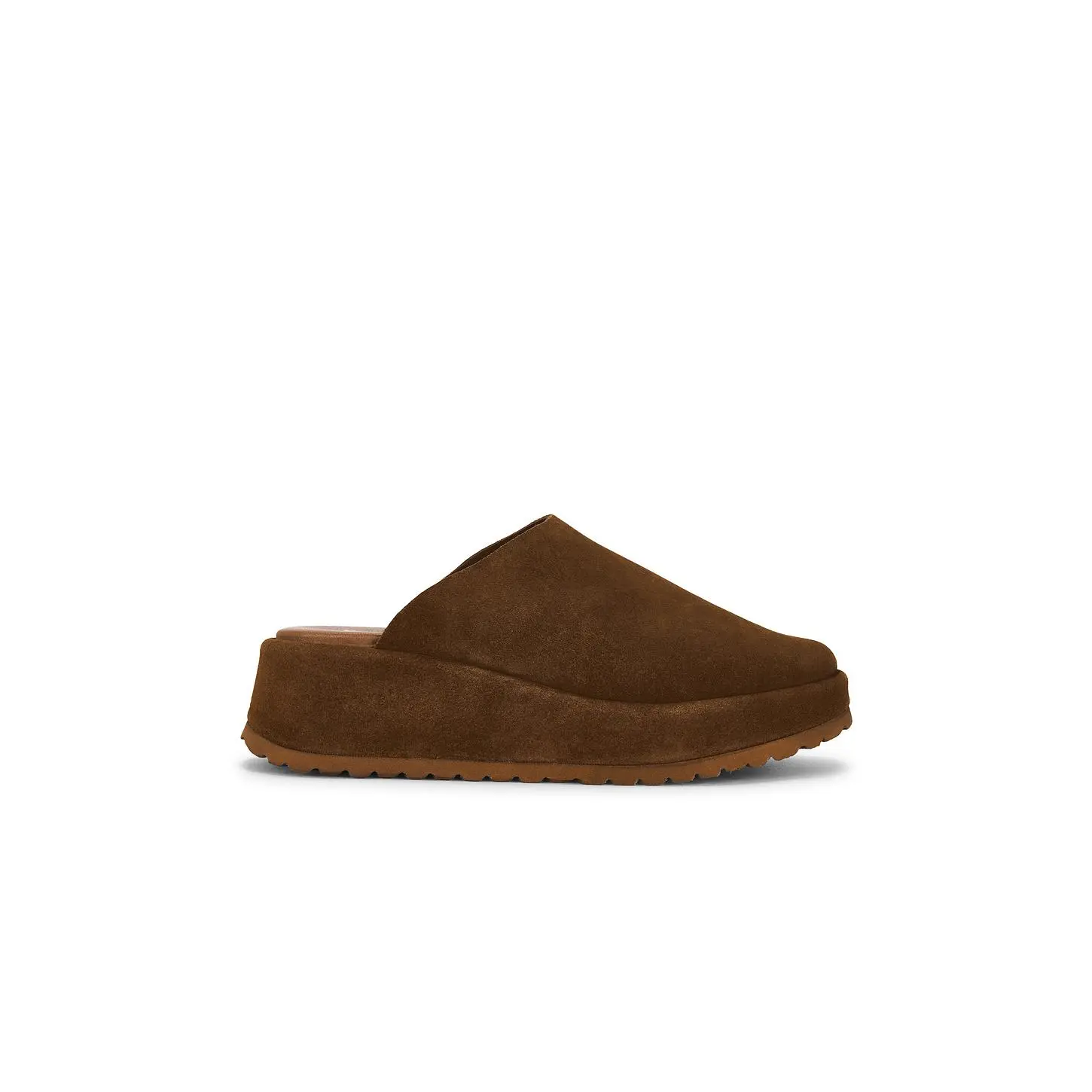 Seychelles Come Away With Me Clog in Brown Suede