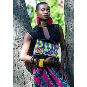 Karungi Beaded Leather Bag | Made in South Africa