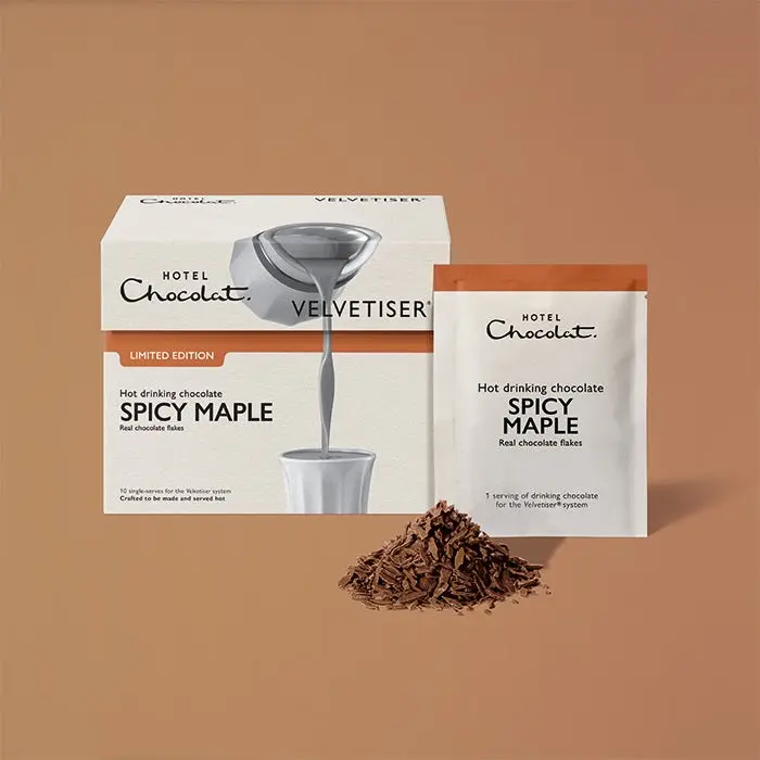 Spicy Maple Hot Chocolate