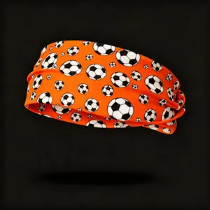 National Team Themed Headband, Breathable Non-Slip Design, Perfect for Sports & Game Day, Comfortable & Stylish Accessory