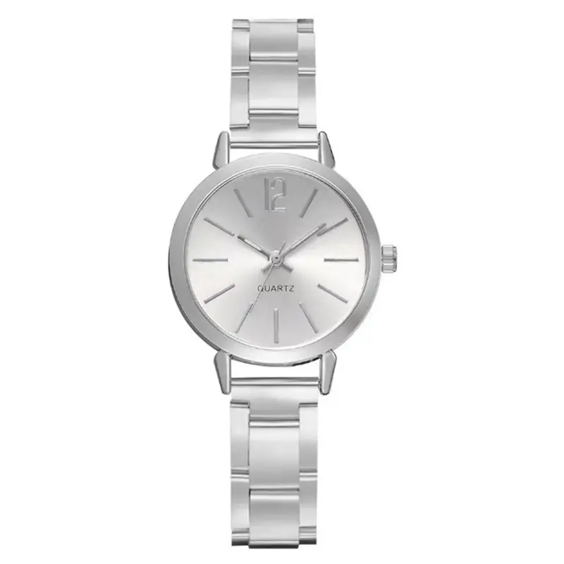Silver single watch