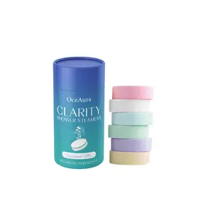 Shower Steamer, /box Long Lasting Fragrance Shower Steamer, Body Skin Gentle Cleaning Moisturizing Shower Steamer, Bath & Body Care Product, Scented