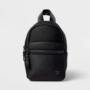 Neoprene Mini Backpack - Black