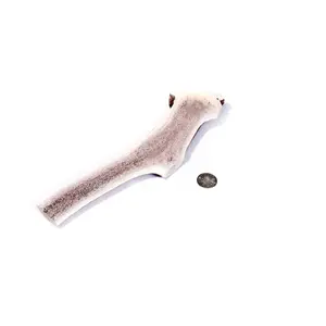 Split Elk Antler Dog Chew - Large Size, All Natural, Odor-Free, USA Grade A/#1 Craft Grade