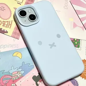 Kawaii Miffy  Phone Case Silicone Anti-drop Simple All-wrap Soft Case For iPhone 17 16 15 14 13 12 11 Pro Max Plus Air The Best Halloween Gifts Fans Phone Case Cover