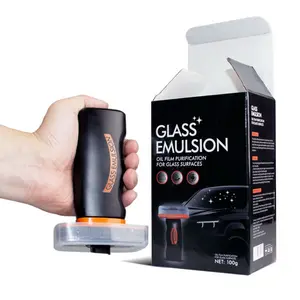 Automotive Handheld Oil Flmr Cream,Glass DecontaminationWithoutTraces,Window Oil Film Cleaning,FastCleaning, CompactAnd Easy To Cary-100g Degreaser Cleaner